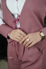 ست-شومیز-شلوار-جلیقه-مدل-پاپیون