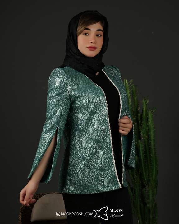 کت-قیطون-دوزی-سبز کت-قیطون-دوزی-سبز