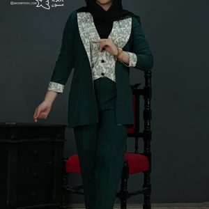 کت-و-شلوار-زنانه-گلریز-رنگ-سبز-کله-غازی