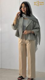 کت زنانه پلیسه مهتاب - Image 3
