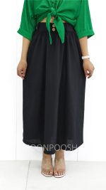 دامن-چین-سوزنی-فرشته-مشکی