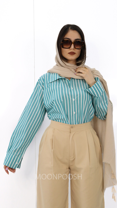 شومیز-رابی-سبز