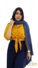 قیمت شومیز گره ای زرد نیلا