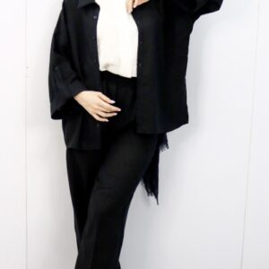 قیمت پیراهن شلوار شایلی مشکی