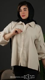 پیراهن-نانسی-کرمی