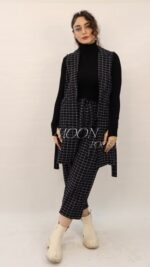 ست وست بلند و شلوار نیلو