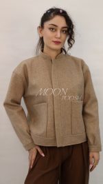 کت زمستانه ترنم کرمی تیره