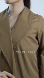 ترنج کت بلند کتان زارا یلدا - Image 8