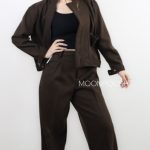 ست فوتر اسما قهوه ای