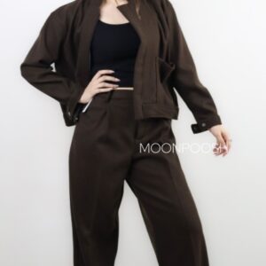 ست فوتر اسما قهوه ای