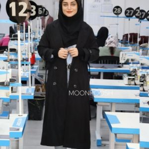 ترنج کت بلند سلنا مشکی (1)