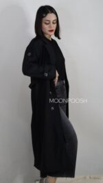 ترنج کت بلند سلنا مشکی