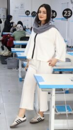 ست وست و شلوار نیم بگ کامیلا sydn