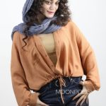 شومیز خفاشی میرال نارنجی