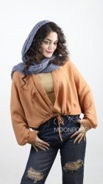 شومیز خفاشی میرال نارنجی