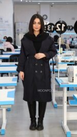 ترنج کت بلند سانتانا مهسا 2 سرمه ای