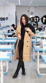 ترنج کت بلند سانتانا مهسا 2 کرمی