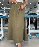 دامن-بانو-سبز