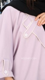 کت آستین کیمونو مازاراتی کجراه نانسی یاسی نمای یقه