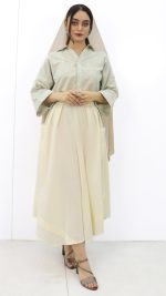 شلوار دامنی لنین ماهرخ - Image 3