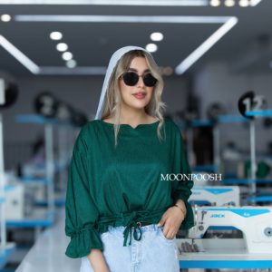 شومیز-یاس-سبز