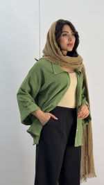 شکت کیمونو کرپ پفکی عسل - Image 2
