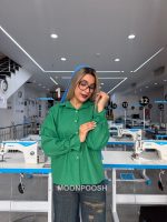شومیز-پشت-چاکدار-سوسن-سبز-سایت