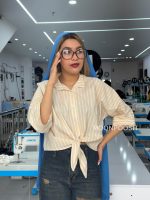 شومیز-گره-ای-دیبا-زرد-سایت