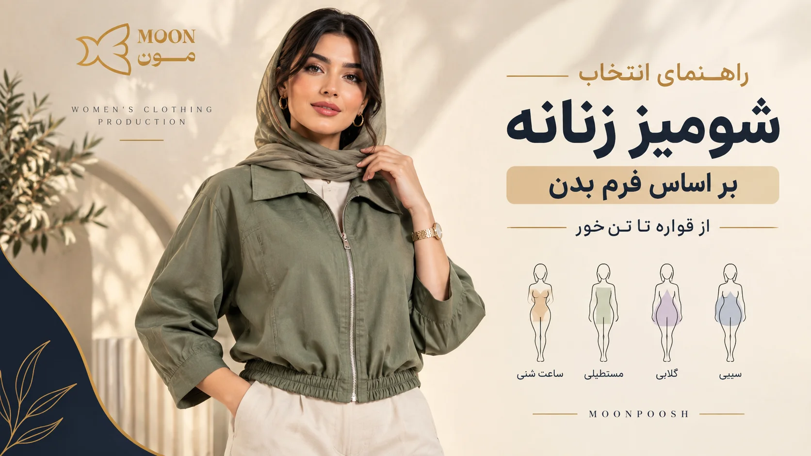 انتخاب شومیز بر اساس فرم بدن